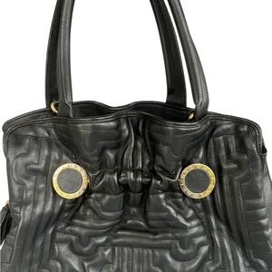 Black Pleated Bvlgary